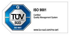 ISO 9001 farbe en 250